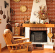 interno di casa di campagna