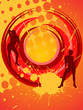 disco hintergrund mit partygirls
