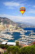 Aerial view of Monaco harbor Aerial view of Monaco harbor