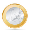 1 euro coin 1 euro coin