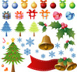 Decoration set of Christmas