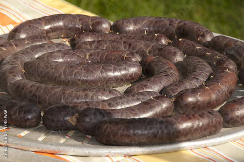 Fabrication du boudin noir artisanal