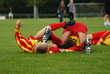chute de football
