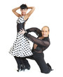 Couple dancers latina style Couple dancers latina style