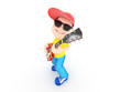 Boy with guitar