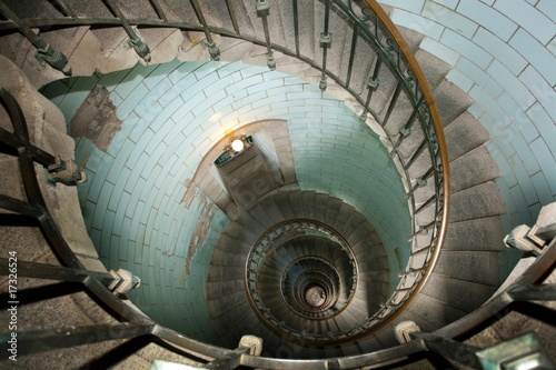 Photo: high lighthouse stairs high lighthouse stairs
