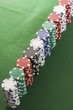 Chips on Roulette Table