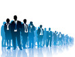 Crowd of businesspeople Crowd of businesspeople