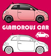 Picto de voiture glamour