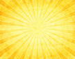 Yellow Sunburst on Paper
