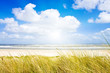 Ein idyllischer Tag im Sommer an der Nordsee