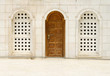 The back entrance to the Jaigurudeo Temple by the Delhi-Agra hig