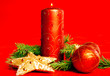 Christmas candle