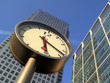 Time is money in Docklands Canary Wharf