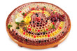 Gourmet appetizer. Clipping path