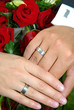 Hände mit Ringen Hände mit Ringen
