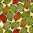Foliate seamless pattern