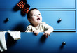 Foto: closeup portrait of adorable baby closeup portrait of adorable baby