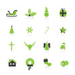 Christmas icons. Vector Christmas icons. Vector