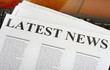 Latest news concept. Latest news concept.