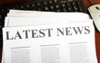 Latest news concept. Latest news concept.