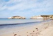 Beautiful Baleal beach at Peniche, Portugal