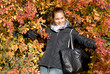 Portrait of girl. The photo is made in October 2009