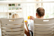 Couple relaxing
