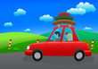 going on holiday (road trip; vector) going on holiday (road trip; vector)