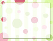Polk-A-Dot Celebration Single Panel Background