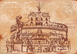 Vintage Castel Sant Angelo, Rome