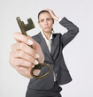 femme clé du succès échec