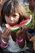 Poor Hungry Indian Girl