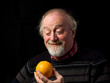 Man with Orange
