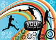 abstract tennis background abstract tennis background