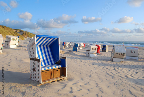 Foto: Strandkörbe auf Sylt Strandkörbe auf Sylt
