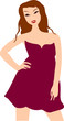 Vector: Sexy lady Sexy lady
