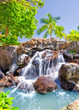 Tropical waterfall