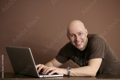 notebook businessman