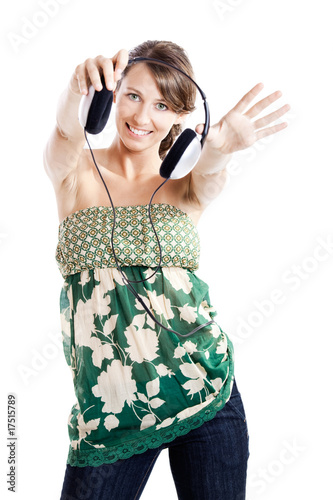 Happy young woman