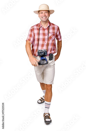 Photo: smiling hiker smiling hiker