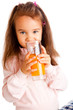 Girl with juice