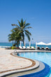 Swimming pool on a sunny day.Pattaya city in Thailand Swimming pool on a sunny day.Pattaya city in Thailand