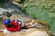 Canyoning en famille
