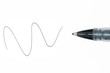 Pen and ink squiggle