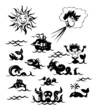 Powerful sea monsters