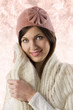sweet girl pink hat