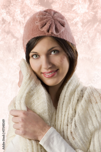 Photo: sweet girl pink hat sweet girl pink hat