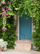Porte fleurie