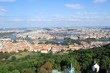 Panoramic view on the city of Prague.